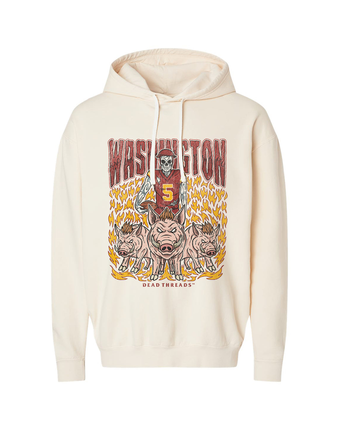 WASHINGTON FOOTBALL - LIGHTWEIGHT HOODIE