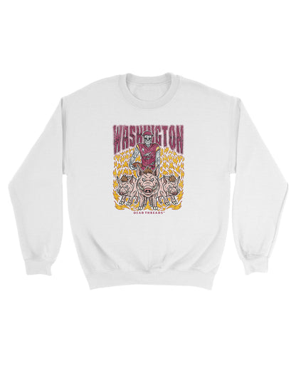 WASHINGTON FOOTBALL v1 KIDS CREWNECK SWEATSHIRT