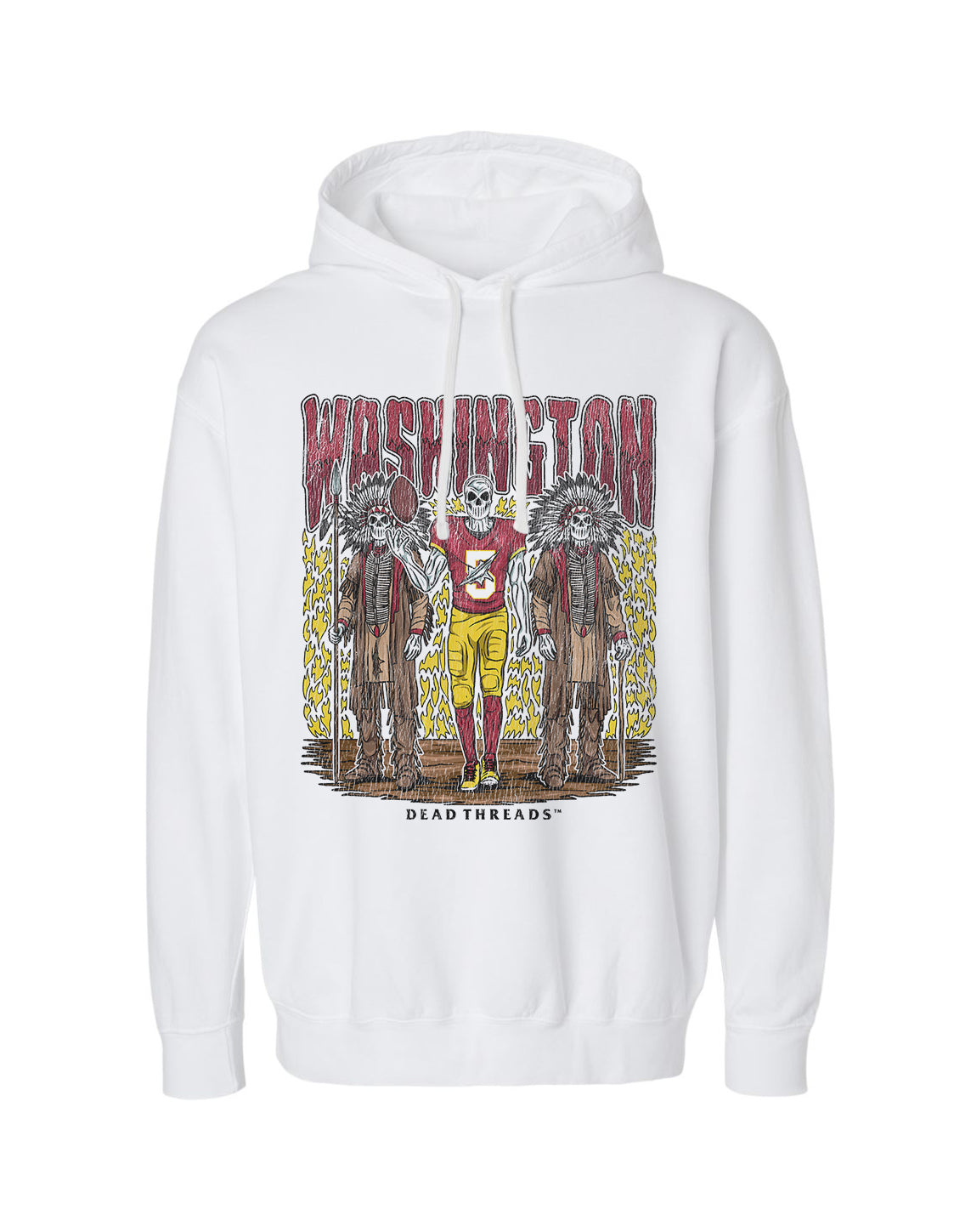 WASHINGTON FOOTBALL v2 - LIGHTWEIGHT HOODIE