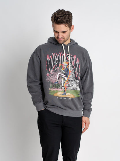 WASHINGTON BASEBALL - LIGHTWEIGHT HOODIE