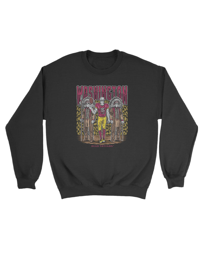 WASHINGTON FOOTBALL v2 KIDS CREWNECK SWEATSHIRT