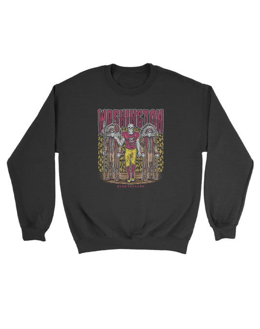 WASHINGTON FOOTBALL v2 KIDS CREWNECK SWEATSHIRT