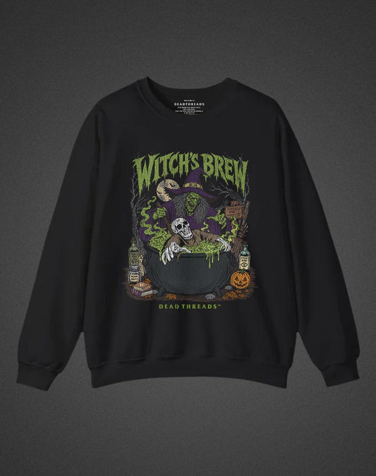 WITCH'S BREW CREWNECK SWEATSHIRT - Halloween Limited Drop