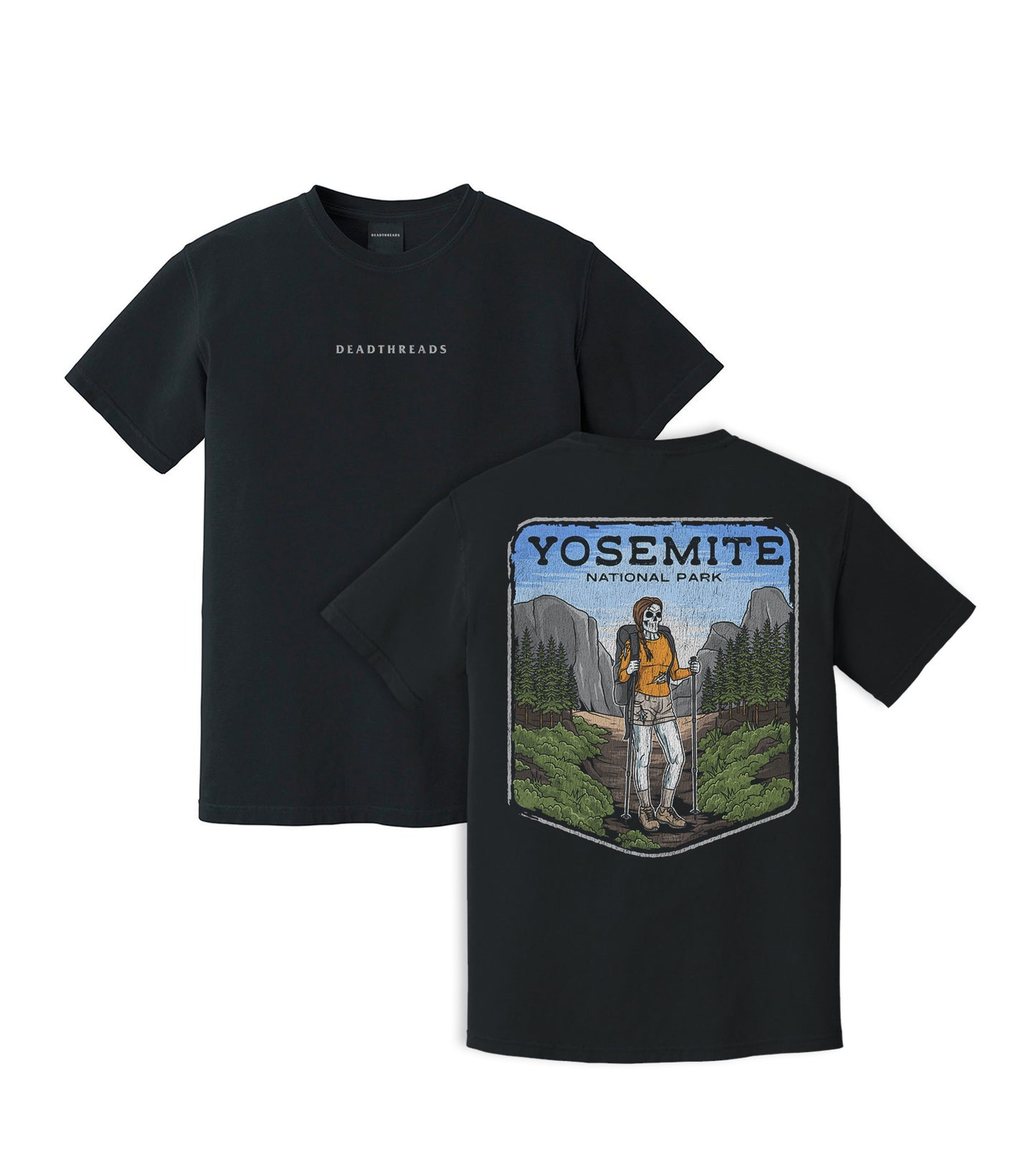 YOSEMITE NATIONAL PARK FEMALE - “DT ESSENTIAL" PREMIUM T-SHIRT