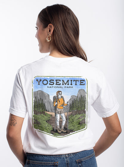 YOSEMITE NATIONAL PARK FEMALE - “DT ESSENTIAL" PREMIUM T-SHIRT