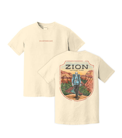 ZION NATIONAL PARK MALE - “DT ESSENTIAL" PREMIUM T-SHIRT