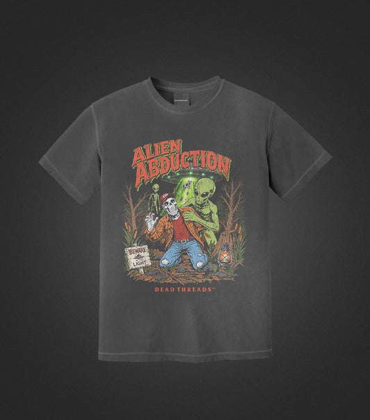 ALIEN ABDUCTION - Halloween Limited Drop – T-Shirt – Dead Threads Apparel