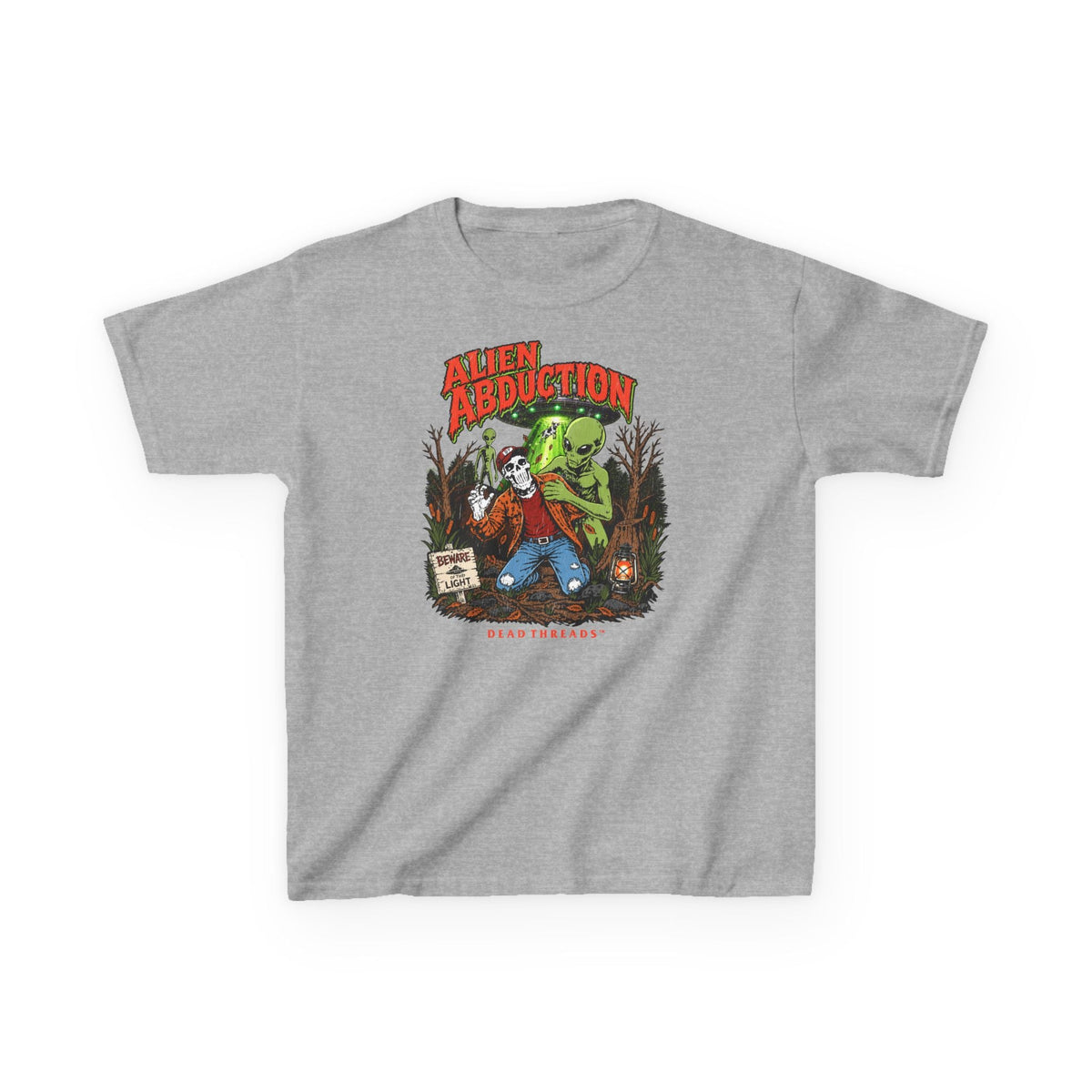 ALIEN ABDUCTION (KIDS) - Halloween Limited Drop – Kids clothes – Dead Threads Apparel