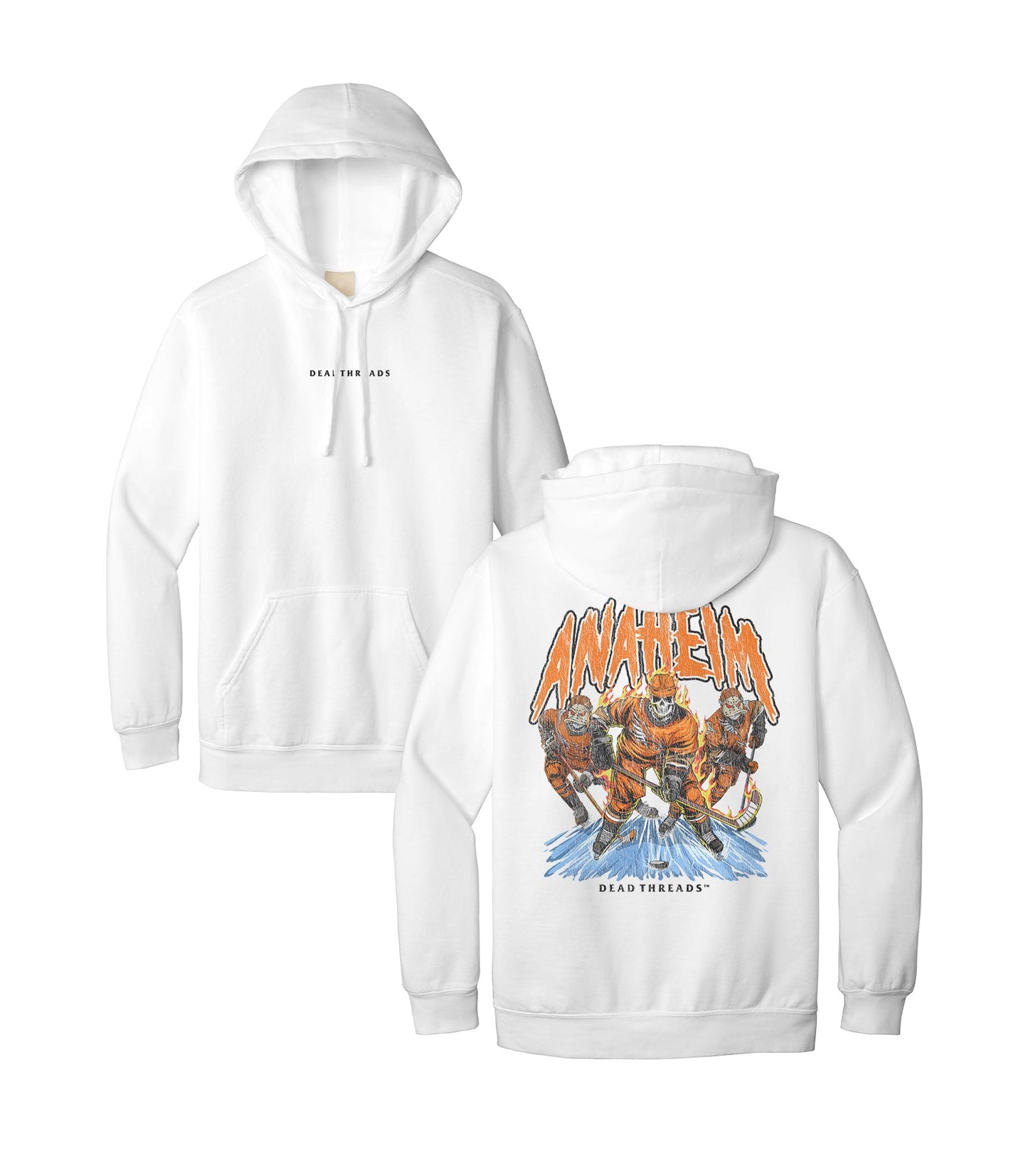 ANAHEIM HOCKEY - “DT ESSENTIAL" HOODIE – Hoodie – Dead Threads Apparel