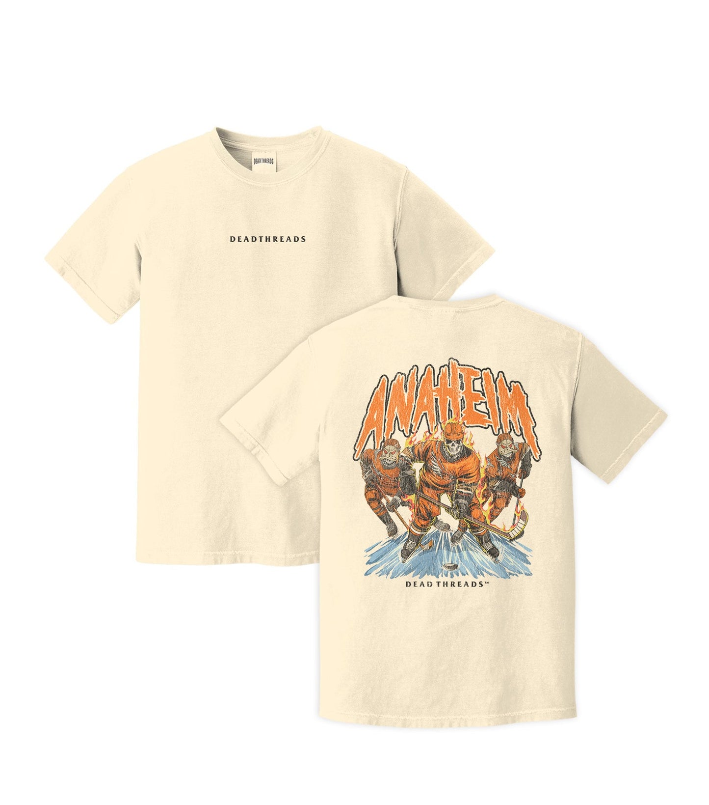 ANAHEIM HOCKEY - “DT ESSENTIAL" PREMIUM T - SHIRT – T-Shirt – Dead Threads Apparel