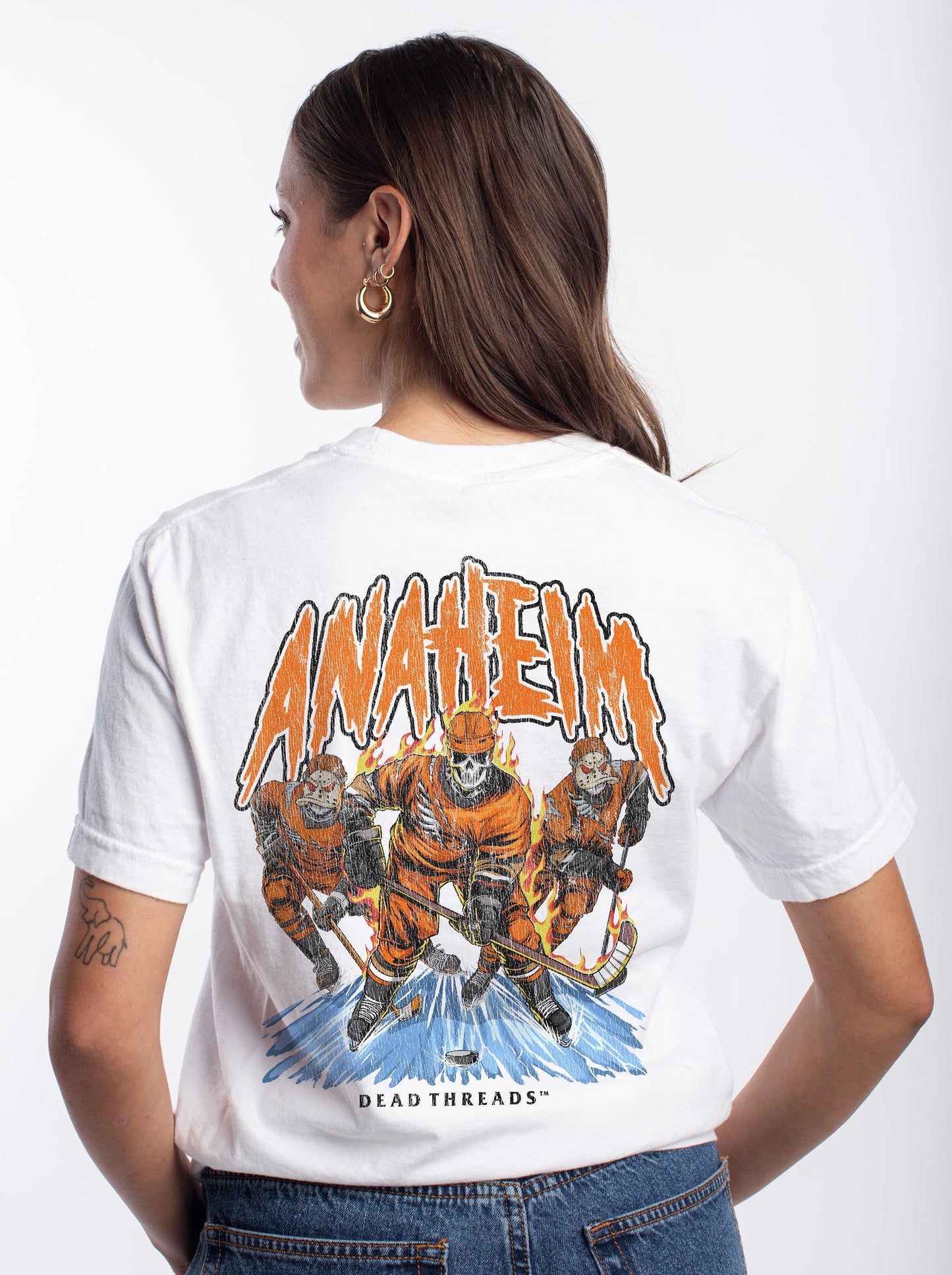 ANAHEIM HOCKEY - “DT ESSENTIAL" PREMIUM T - SHIRT – T-Shirt – Dead Threads Apparel