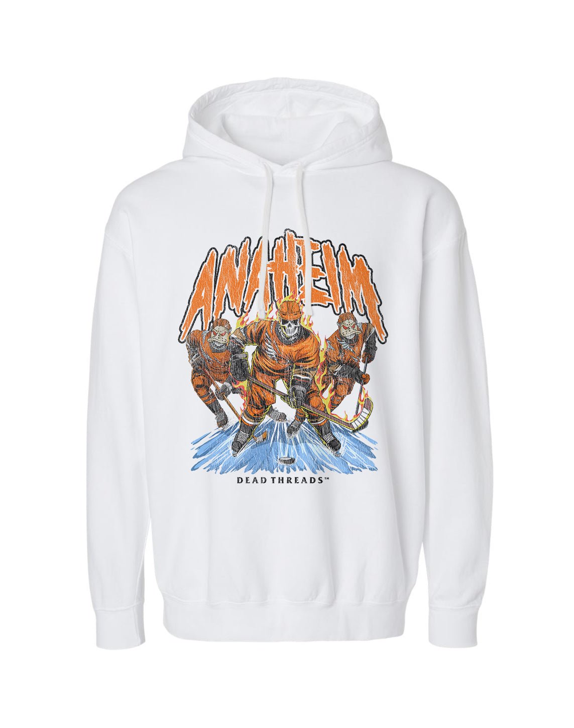 ANAHEIM HOCKEY - LIGHTWEIGHT HOODIE – Lightweight – Dead Threads Apparel