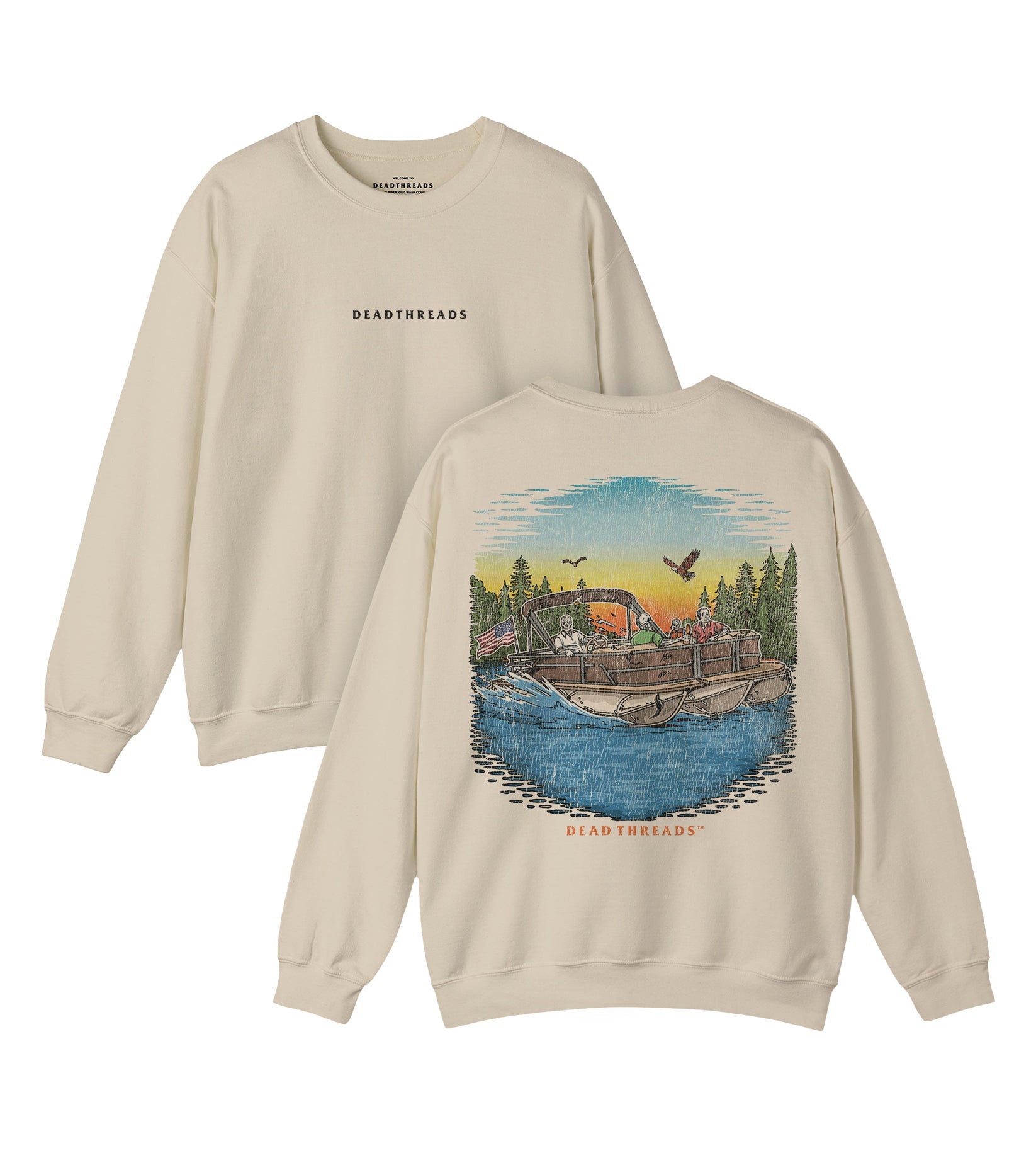 ANCHOR MANAGEMENT - “DT ESSENTIAL" CREWNECK SWEATSHIRT – Sweatshirt – Dead Threads Apparel
