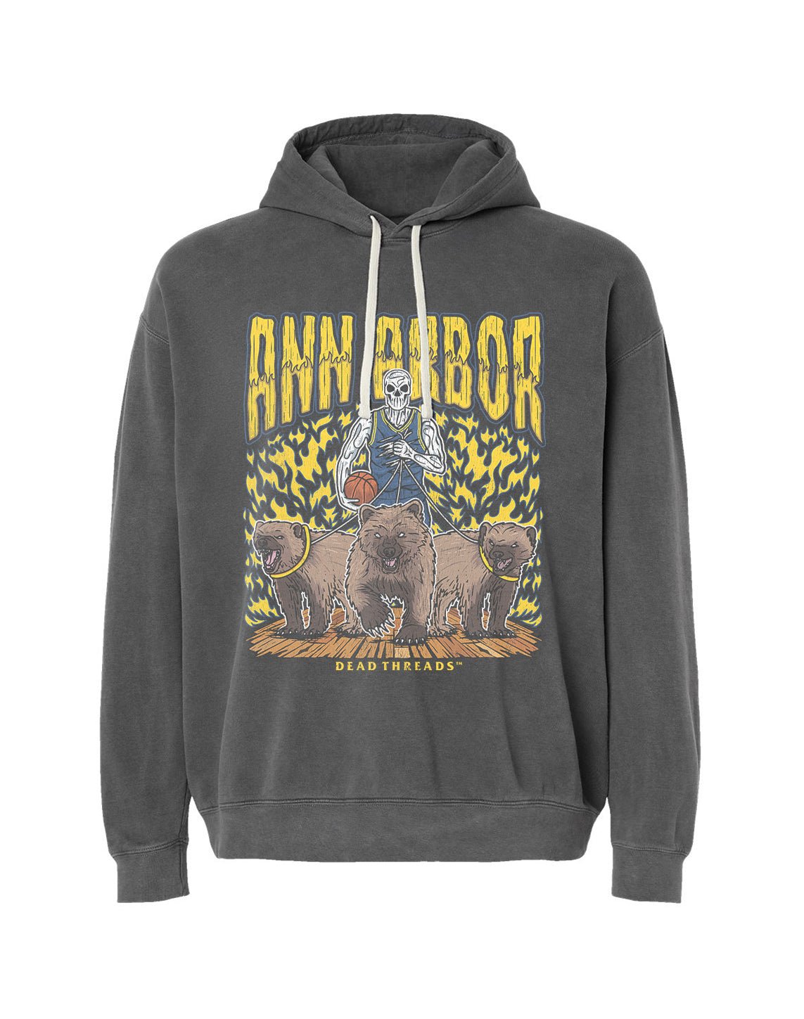 ANN ARBOR BASKETBALL - LIGHTWEIGHT HOODIE – Lightweight – Dead Threads Apparel