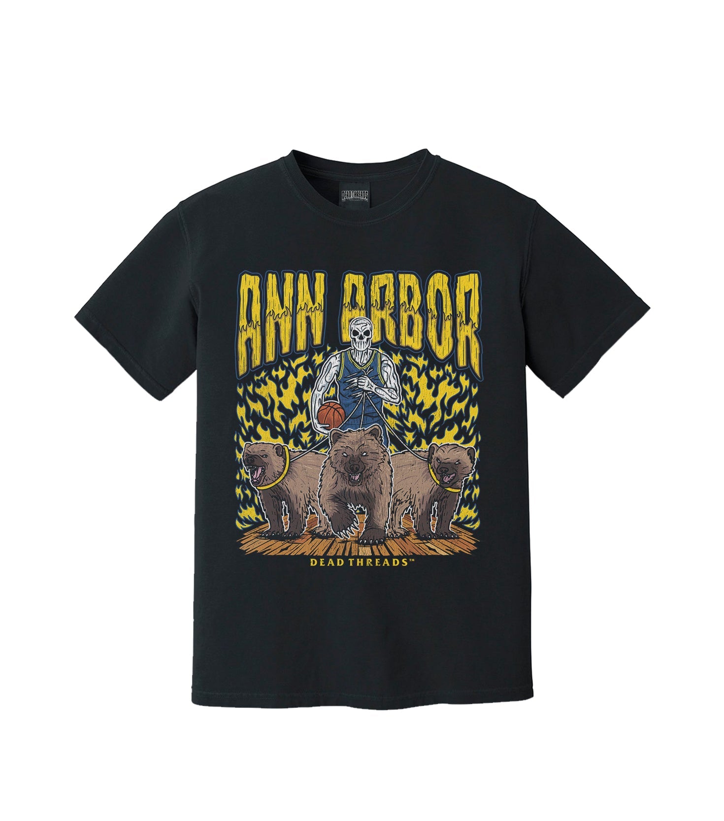 ANN ARBOR BASKETBALL – T-Shirt – Dead Threads Apparel