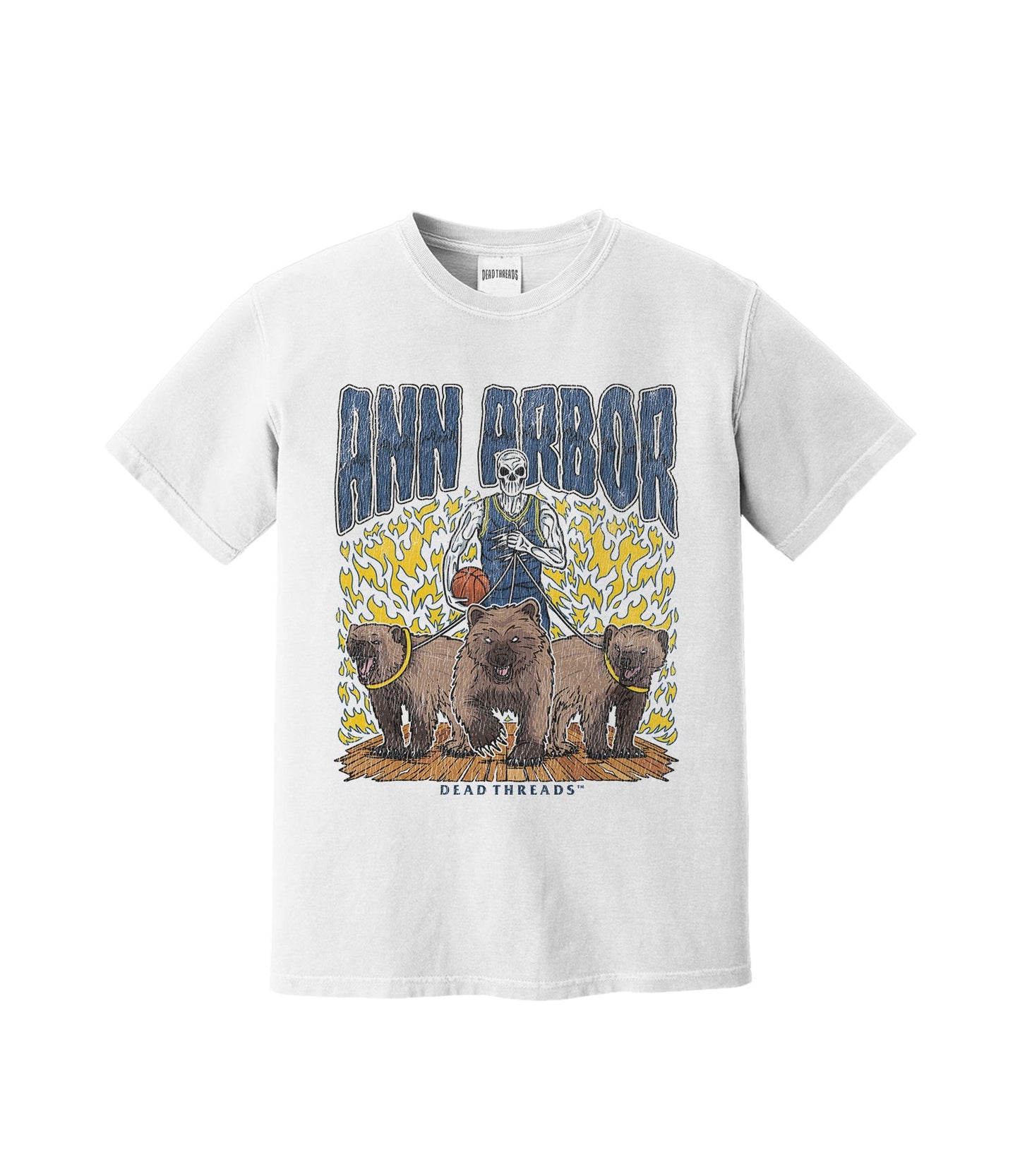 ANN ARBOR BASKETBALL – T-Shirt – Dead Threads Apparel