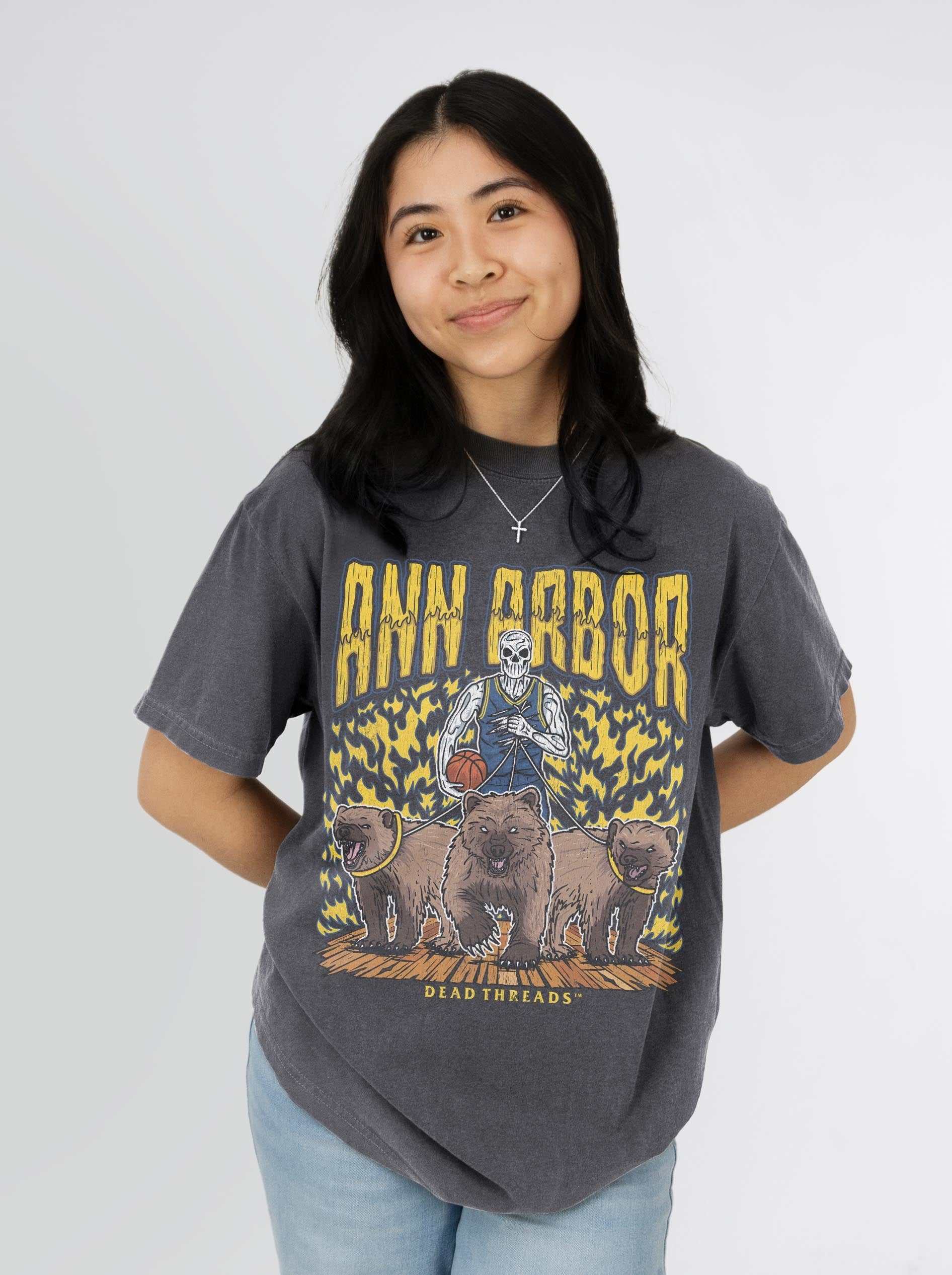 ANN ARBOR BASKETBALL – T-Shirt – Dead Threads Apparel