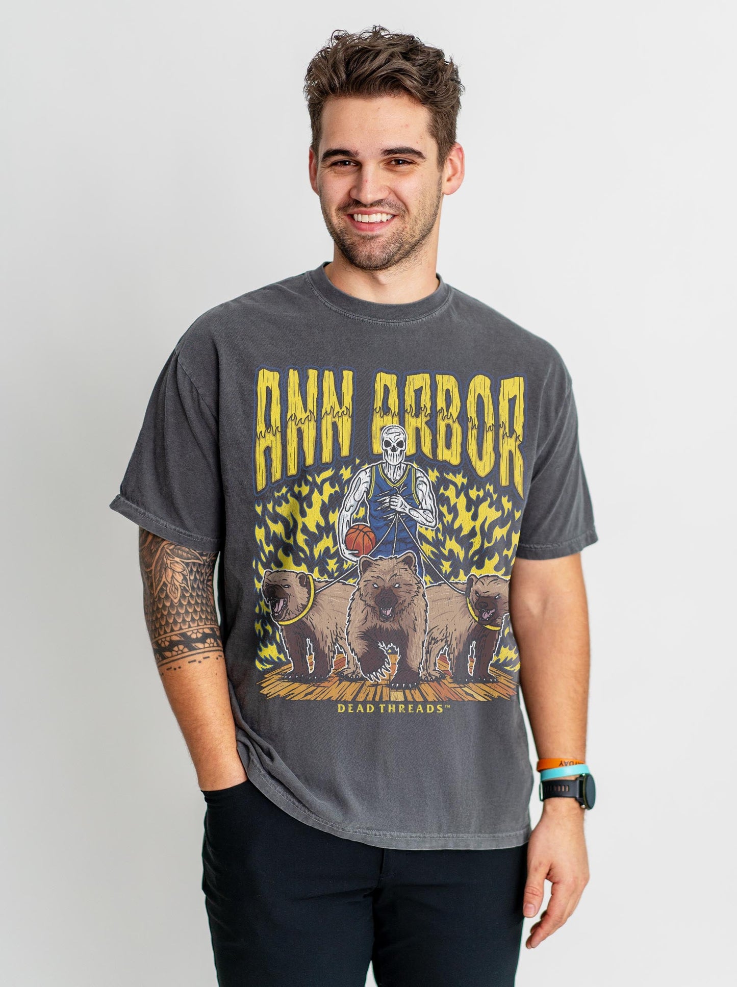 ANN ARBOR BASKETBALL – T-Shirt – Dead Threads Apparel
