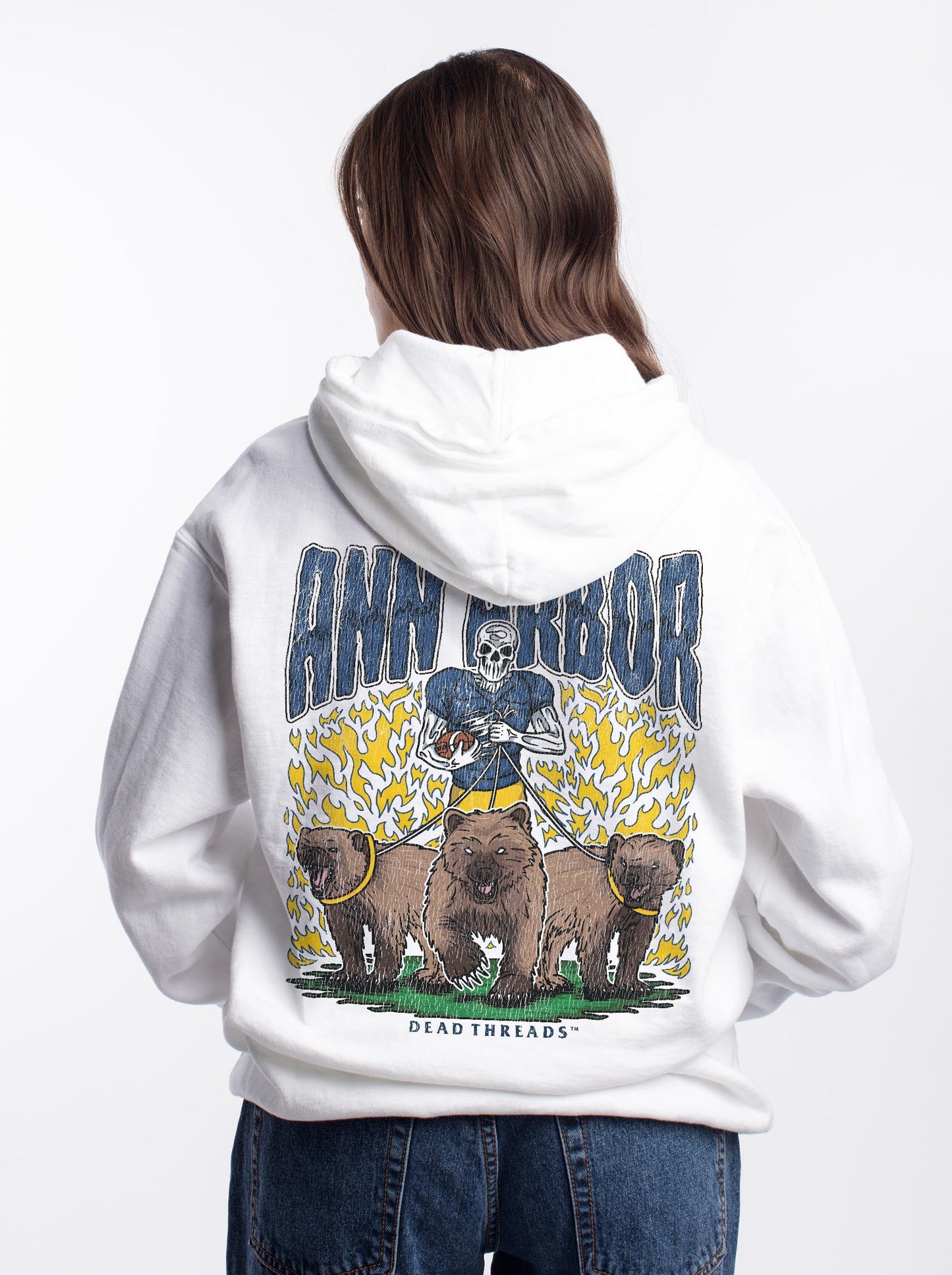 ANN ARBOR FOOTBALL - HOODIE – Hoodie – Dead Threads Apparel