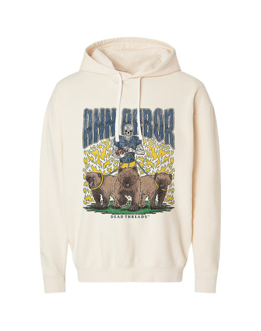 ANN ARBOR FOOTBALL - LIGHTWEIGHT HOODIE – Lightweight – Dead Threads Apparel