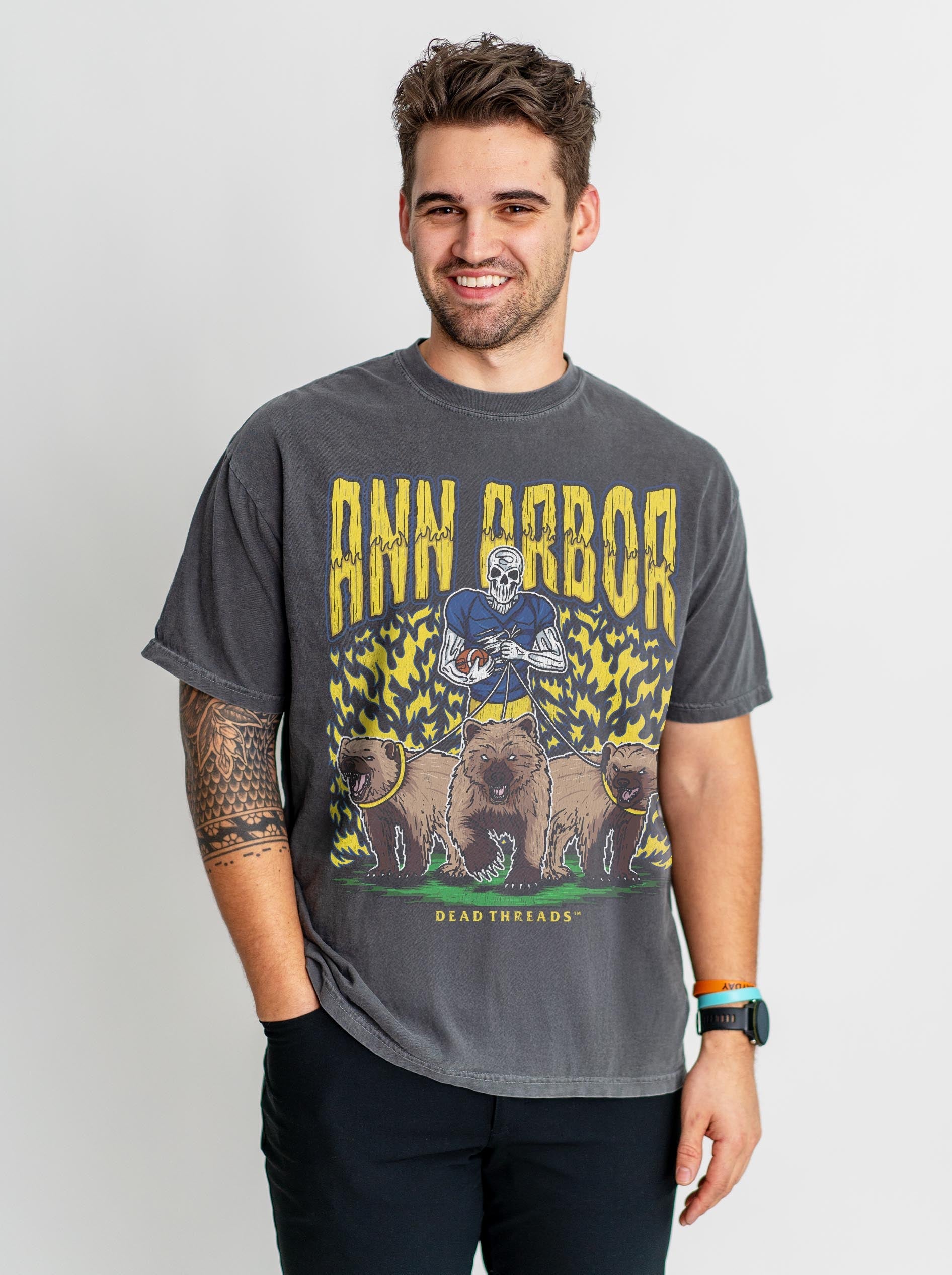 ANN ARBOR FOOTBALL – T-Shirt – Dead Threads Apparel