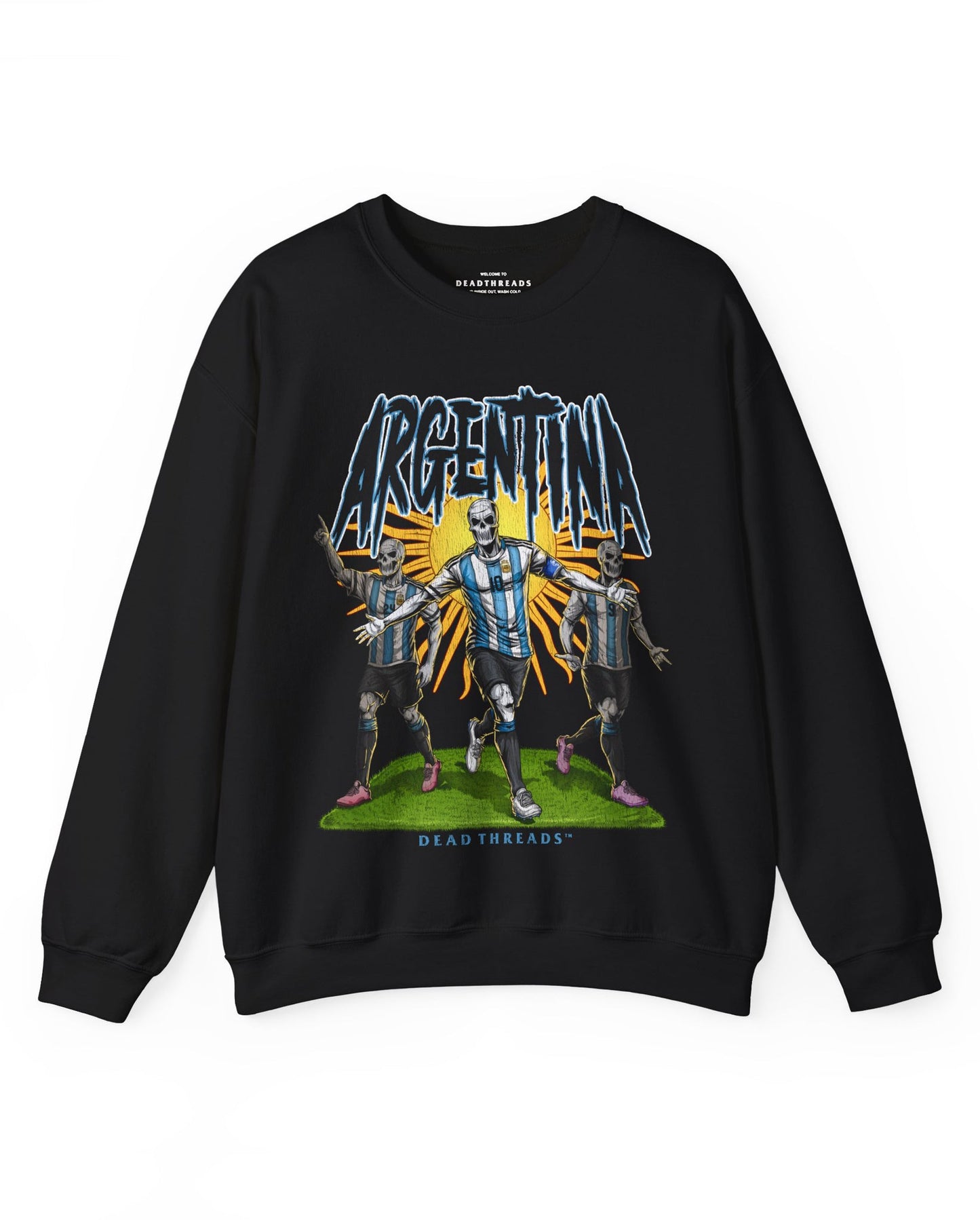 ARGENTINA SOCCER - CREWNECK SWEATSHIRT – Sweatshirt – Dead Threads Apparel