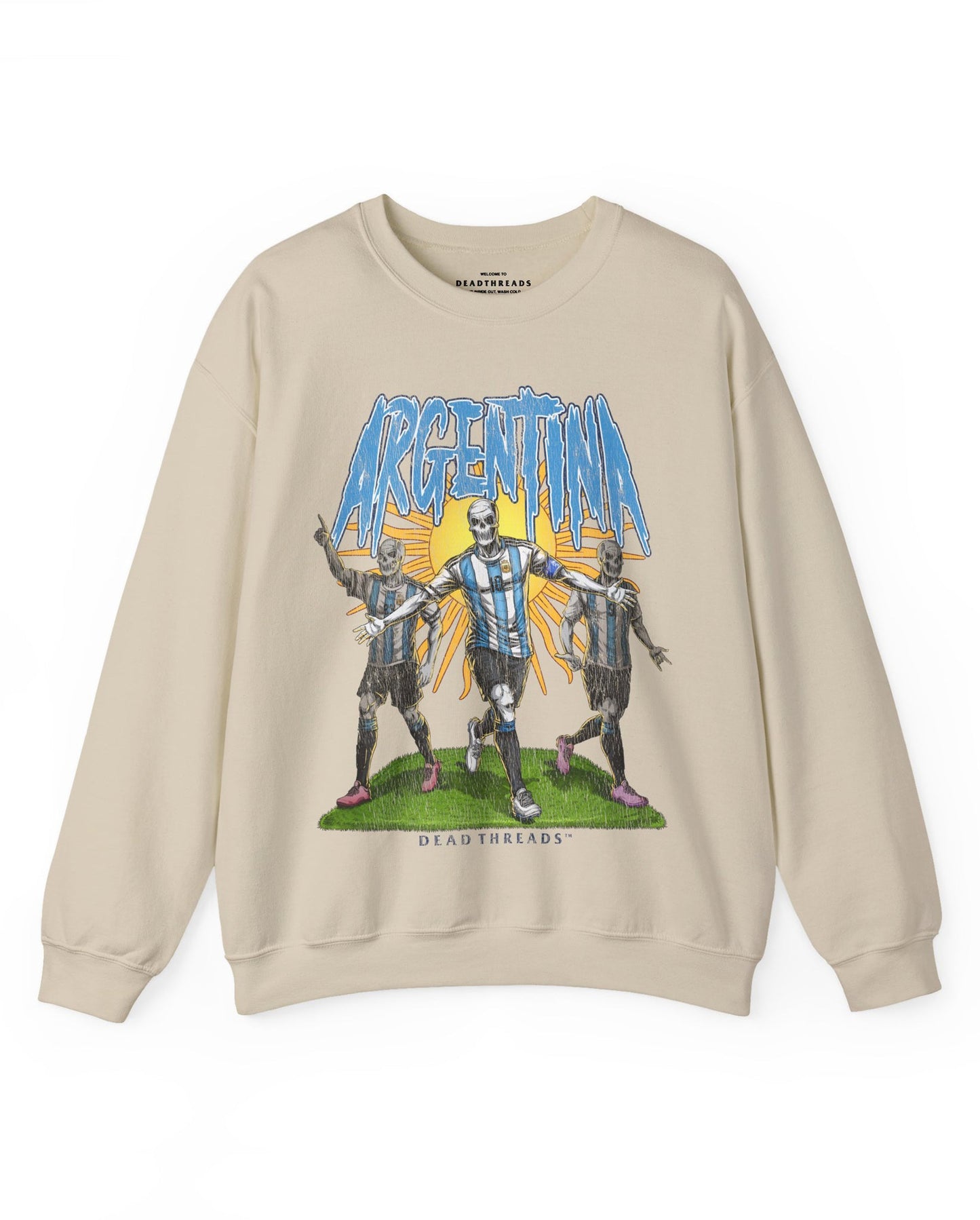 ARGENTINA SOCCER - CREWNECK SWEATSHIRT – Sweatshirt – Dead Threads Apparel