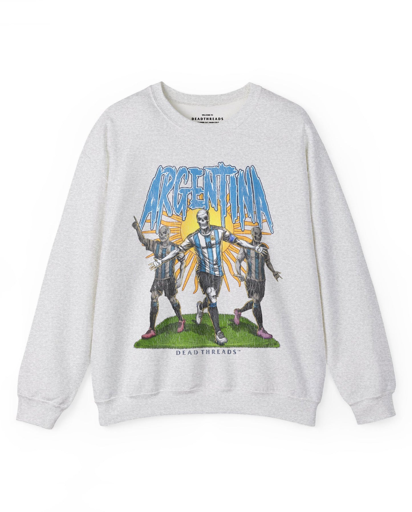 ARGENTINA SOCCER - CREWNECK SWEATSHIRT – Sweatshirt – Dead Threads Apparel