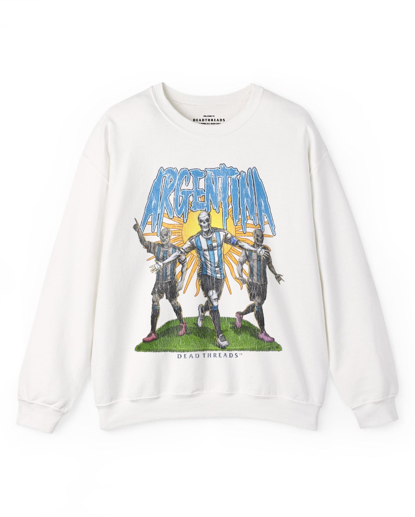 ARGENTINA SOCCER - CREWNECK SWEATSHIRT – Sweatshirt – Dead Threads Apparel
