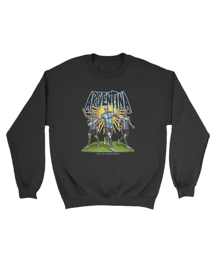 ARGENTINA SOCCER - KIDS CREWNECK SWEATSHIRT – Kids clothes – Dead Threads Apparel