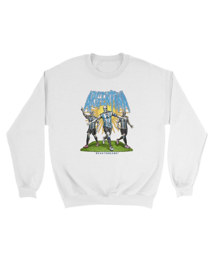 ARGENTINA SOCCER - KIDS CREWNECK SWEATSHIRT – Kids clothes – Dead Threads Apparel