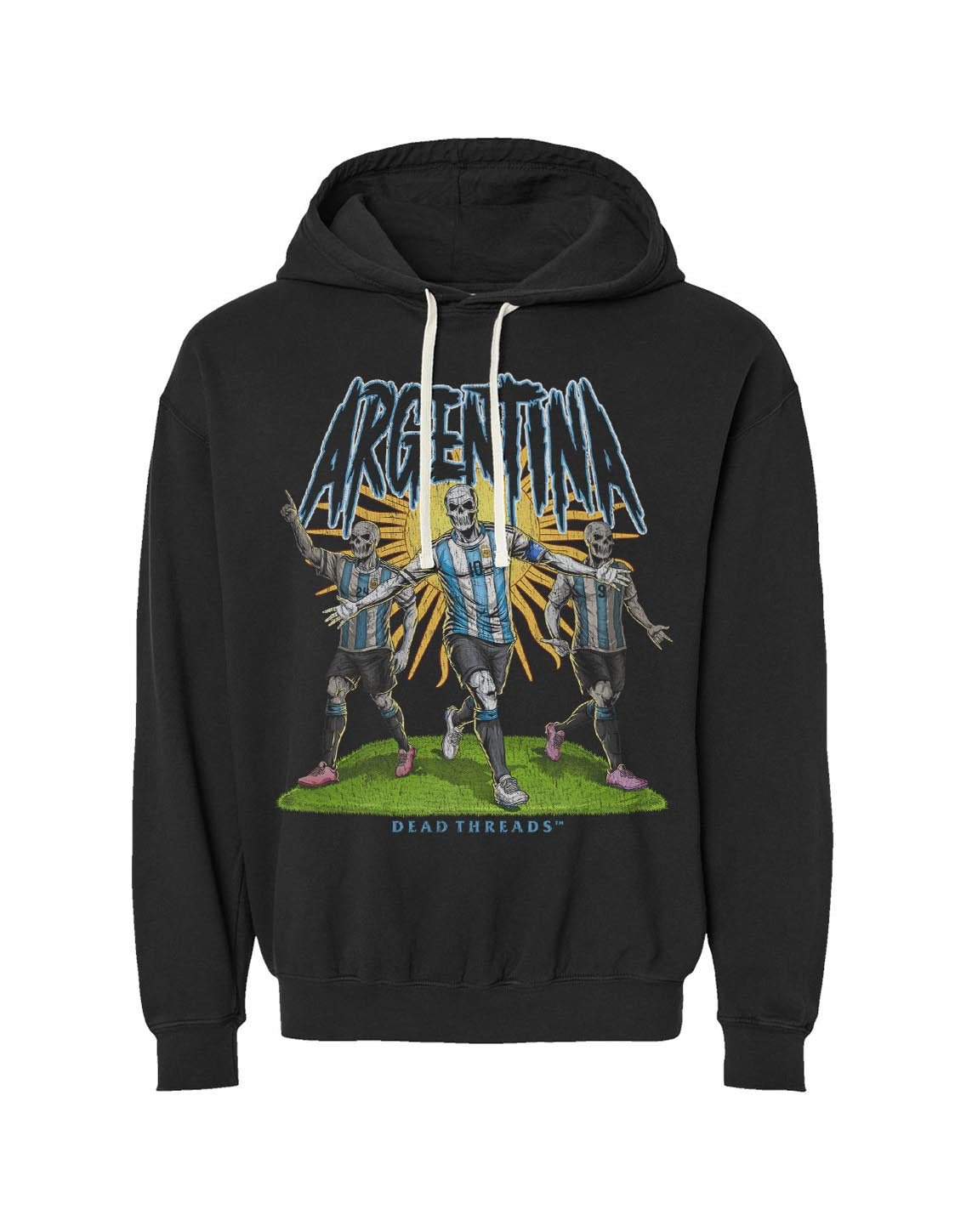 ARGENTINA SOCCER - LIGHTWEIGHT HOODIE – Lightweight – Dead Threads Apparel
