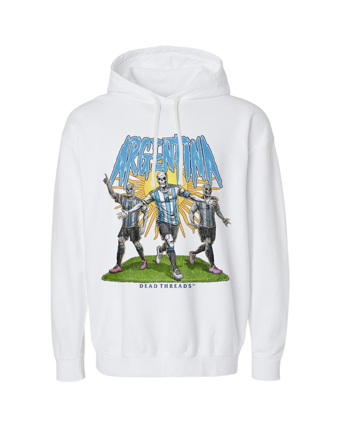 ARGENTINA SOCCER - LIGHTWEIGHT HOODIE – Lightweight – Dead Threads Apparel