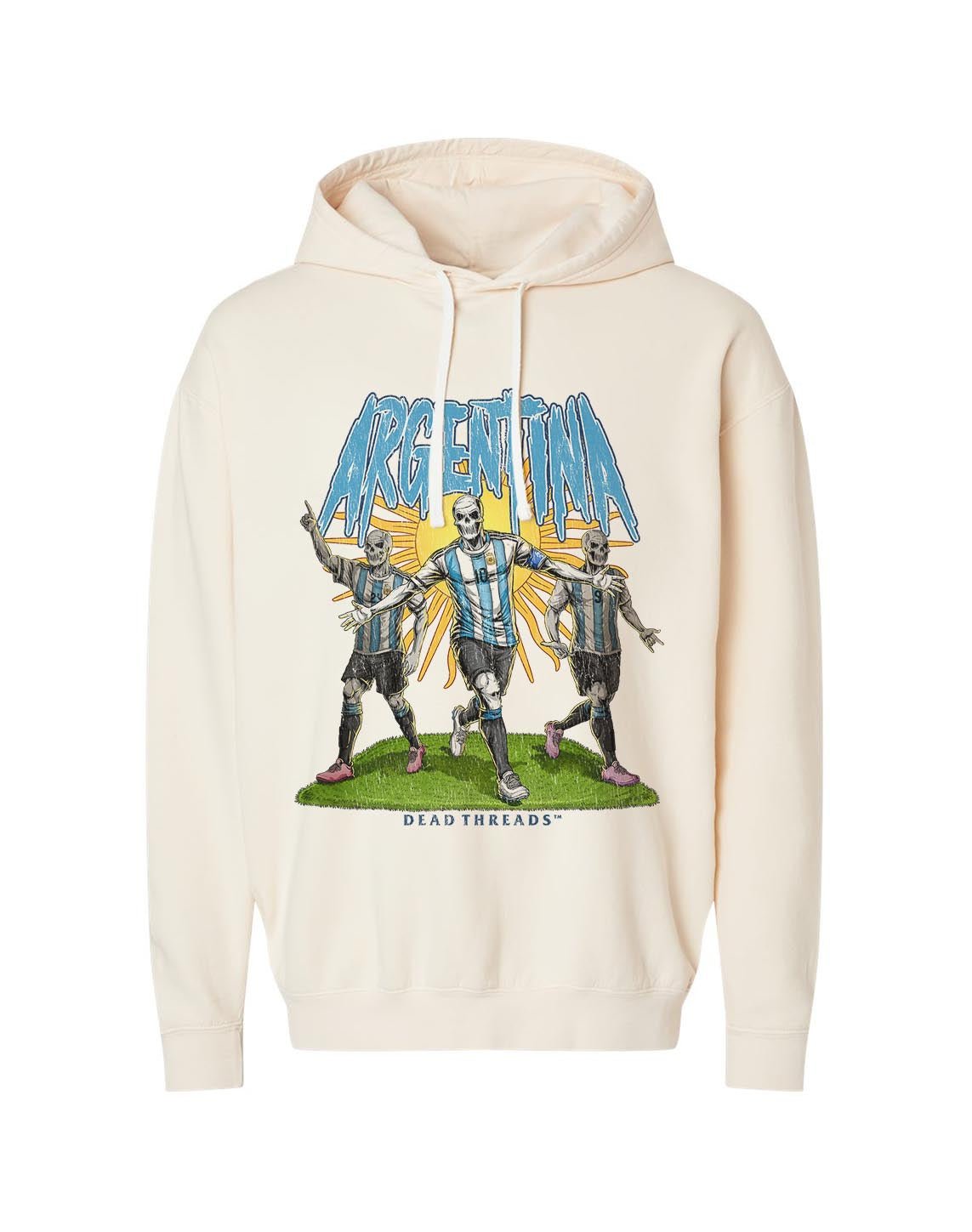 ARGENTINA SOCCER - LIGHTWEIGHT HOODIE – Lightweight – Dead Threads Apparel