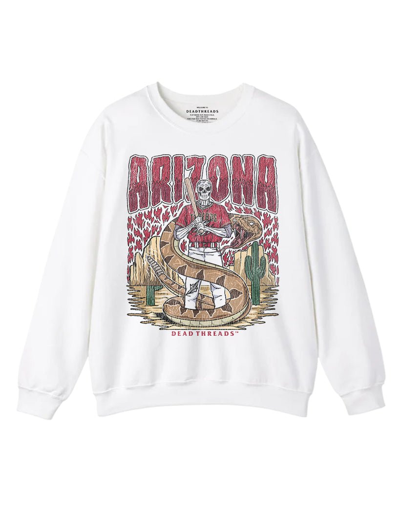 ARIZONA BASEBALL CREWNECK SWEATSHIRT – Sweatshirt – Dead Threads Apparel