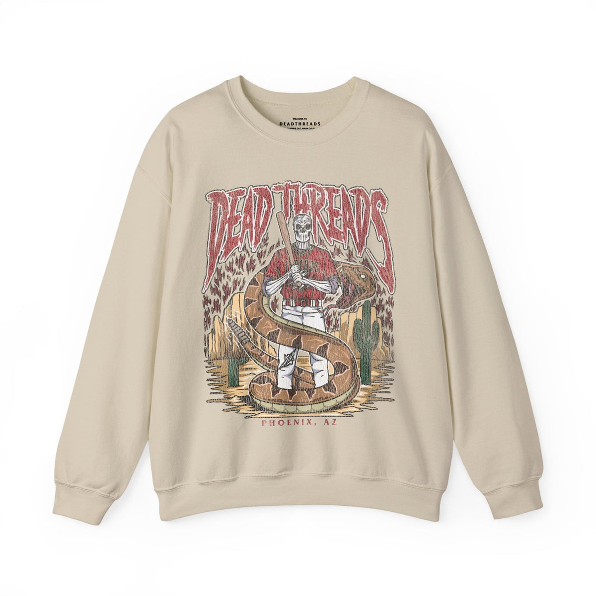 ARIZONA BASEBALL - CREWNECK SWEATSHIRT – Sweatshirt – Dead Threads Apparel