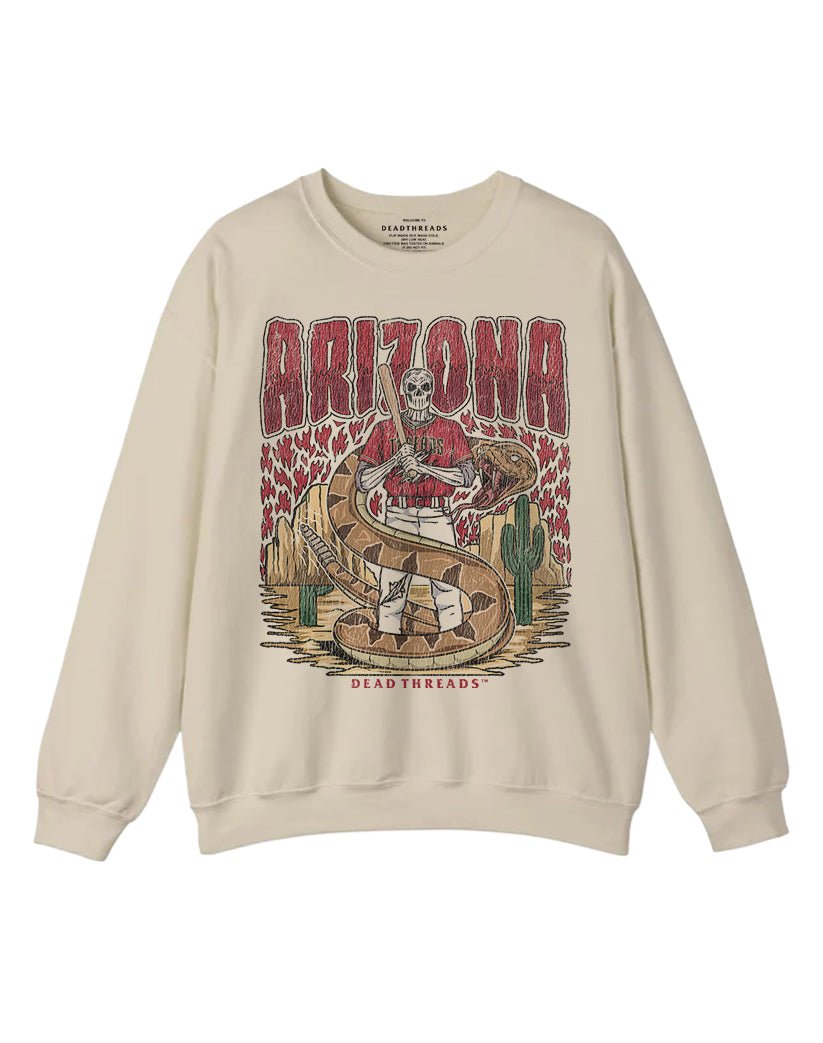 ARIZONA BASEBALL CREWNECK SWEATSHIRT – Sweatshirt – Dead Threads Apparel