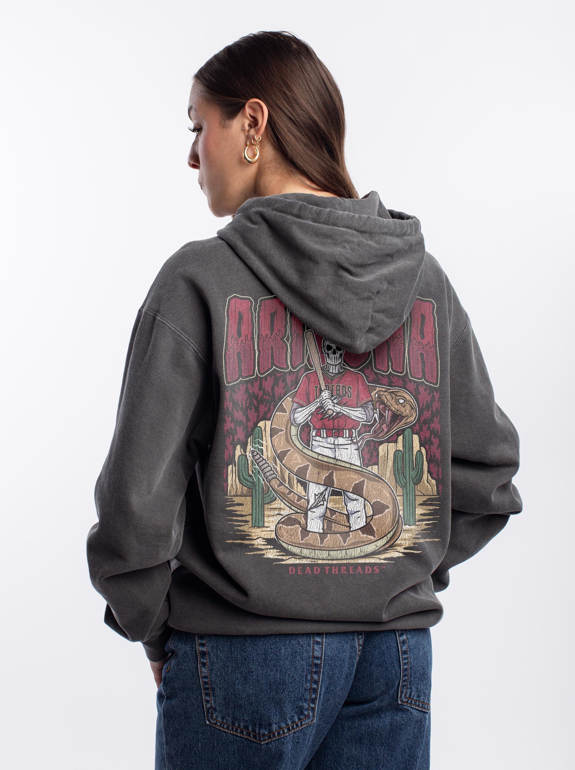 ARIZONA BASEBALL - “DT ESSENTIAL" HOODIE – Hoodie – Dead Threads Apparel