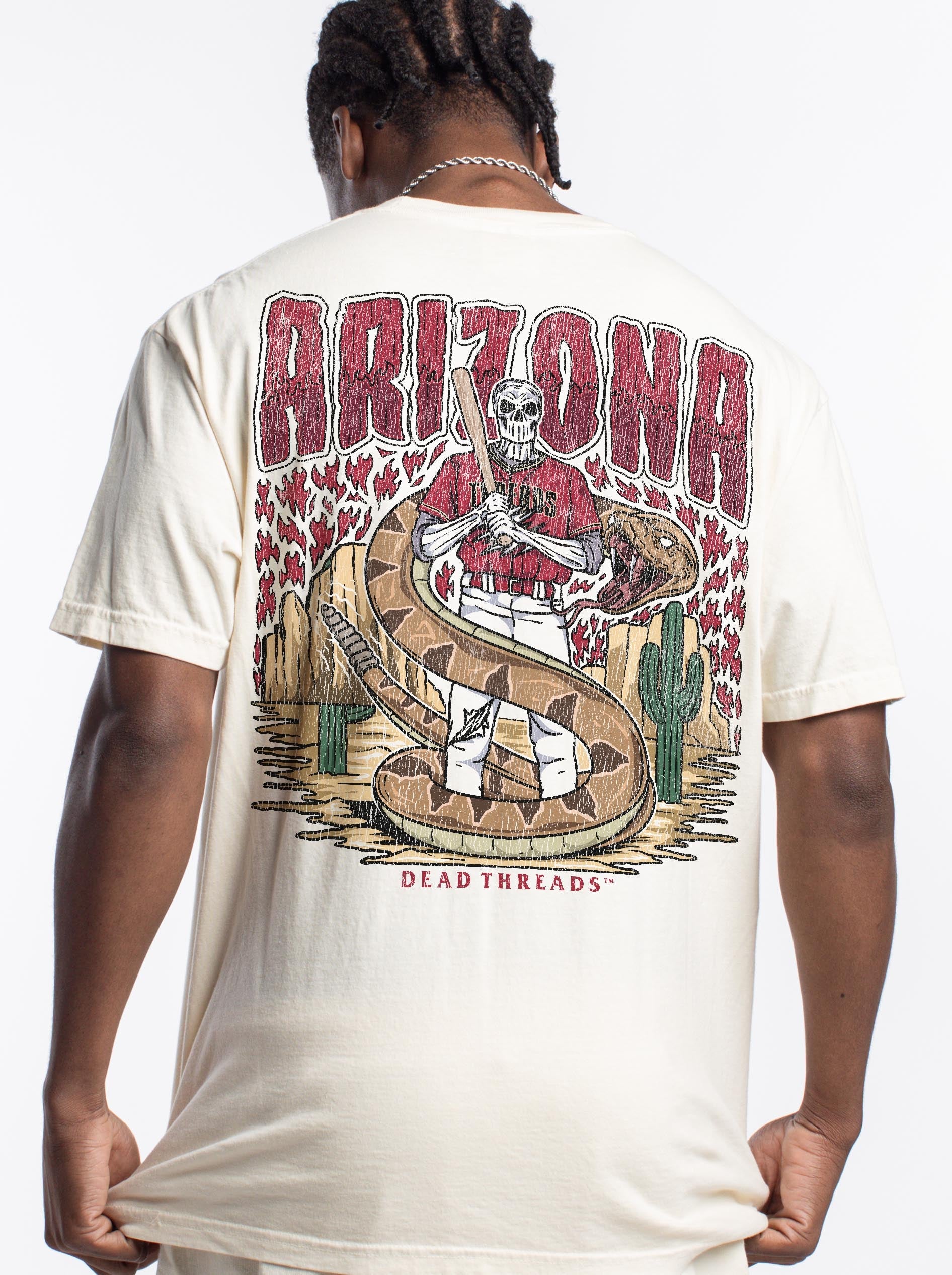 ARIZONA BASEBALL - “DT ESSENTIAL" PREMIUM T - SHIRT – T-Shirt – Dead Threads Apparel