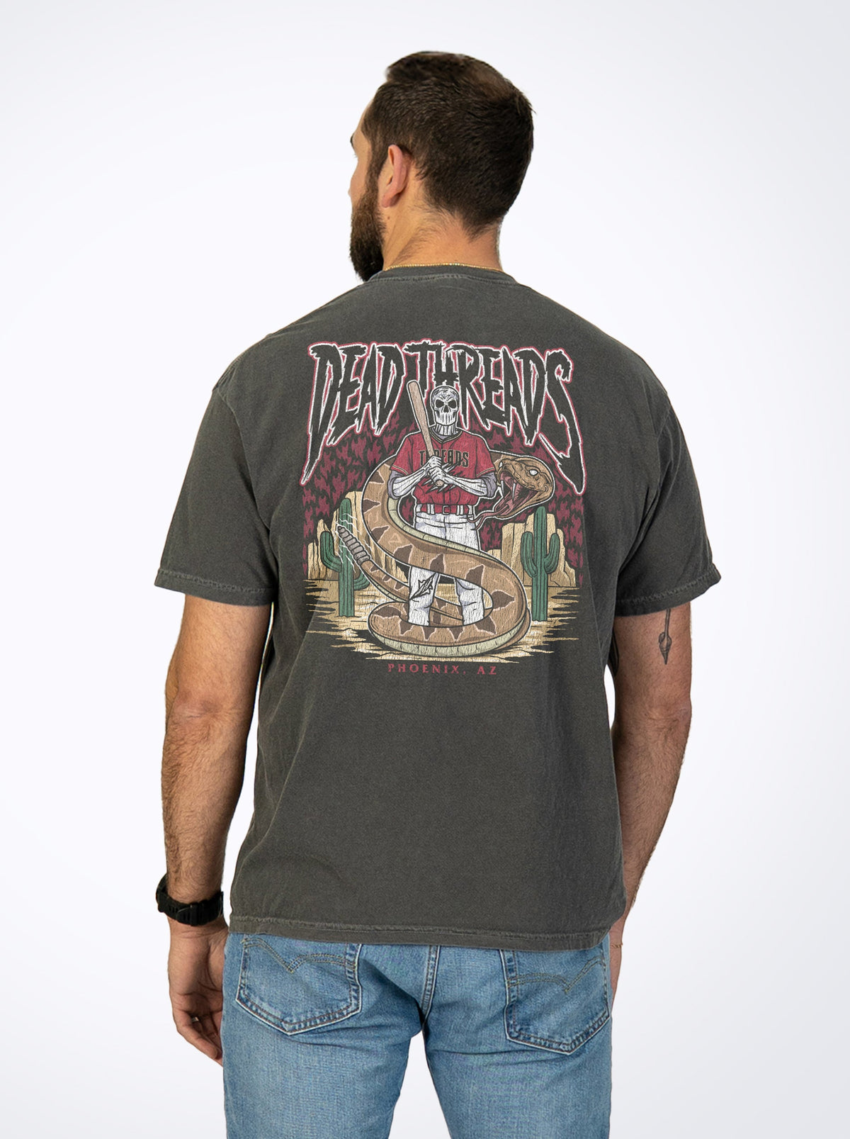 ARIZONA BASEBALL - “DT ESSENTIAL" PREMIUM T-SHIRT – T-Shirt – Dead Threads Apparel