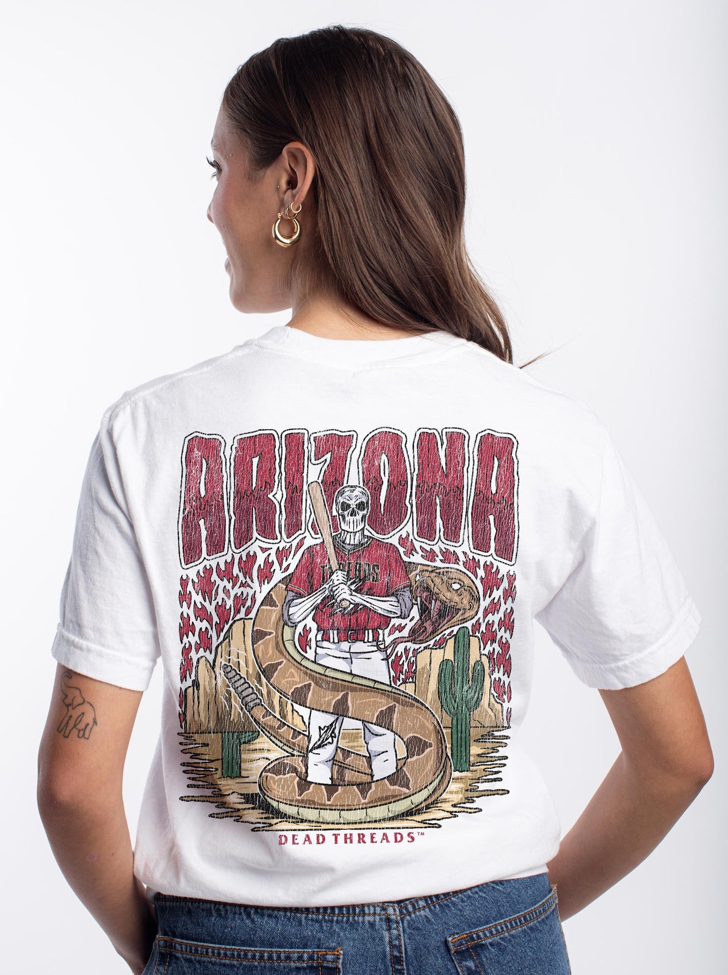 ARIZONA BASEBALL - “DT ESSENTIAL" PREMIUM T - SHIRT – T-Shirt – Dead Threads Apparel