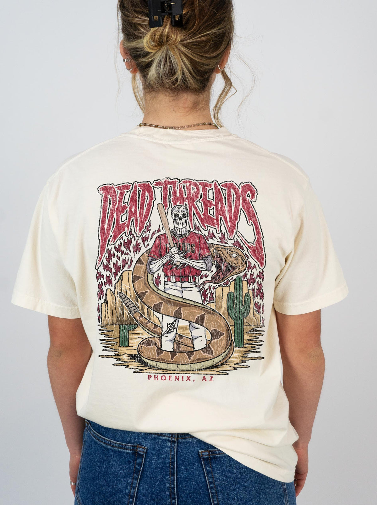 ARIZONA BASEBALL - “DT ESSENTIAL" PREMIUM T-SHIRT – T-Shirt – Dead Threads Apparel