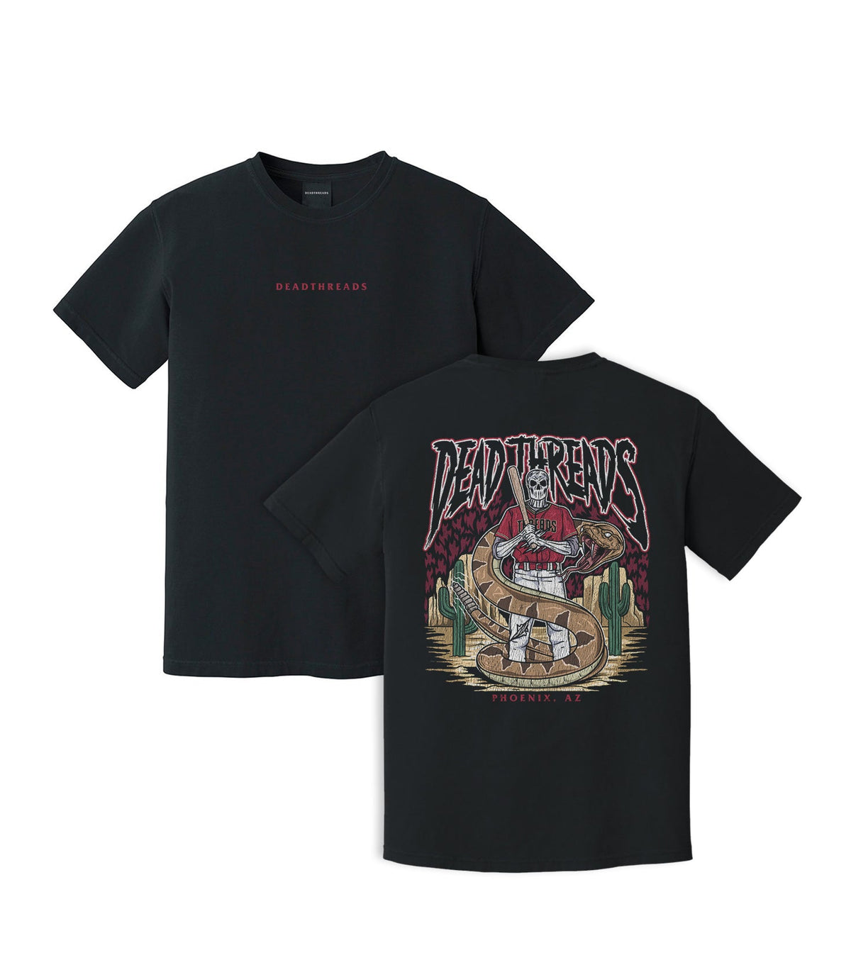 ARIZONA BASEBALL - “DT ESSENTIAL" PREMIUM T-SHIRT – T-Shirt – Dead Threads Apparel