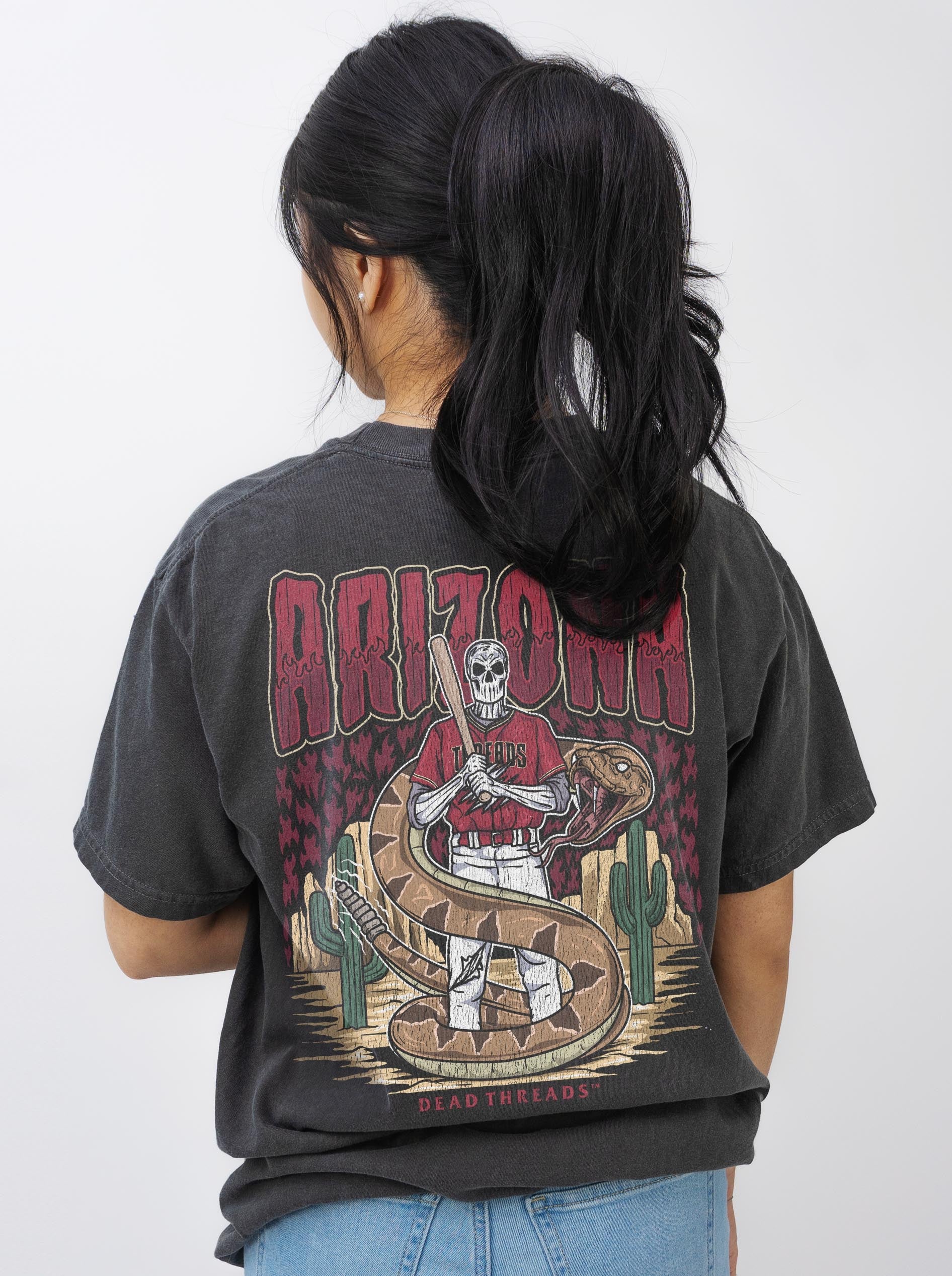 ARIZONA BASEBALL - “DT ESSENTIAL" PREMIUM T - SHIRT – T-Shirt – Dead Threads Apparel