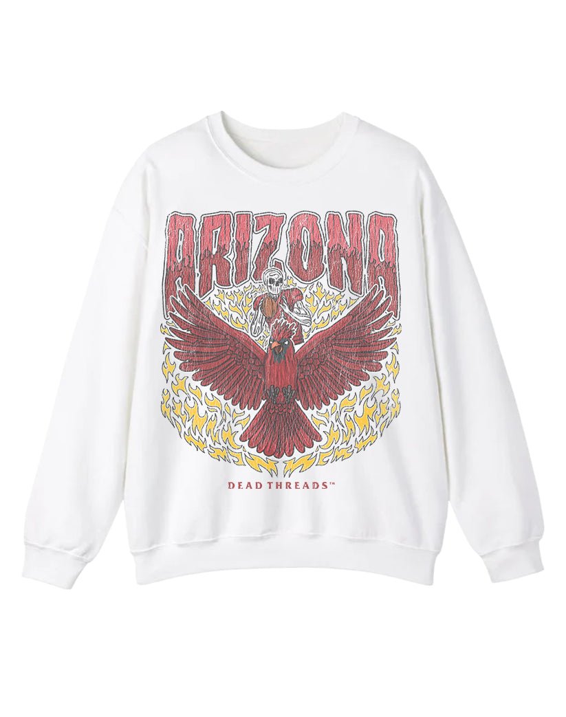 ARIZONA FOOTBALL CREWNECK SWEATSHIRT – Sweatshirt – Dead Threads Apparel