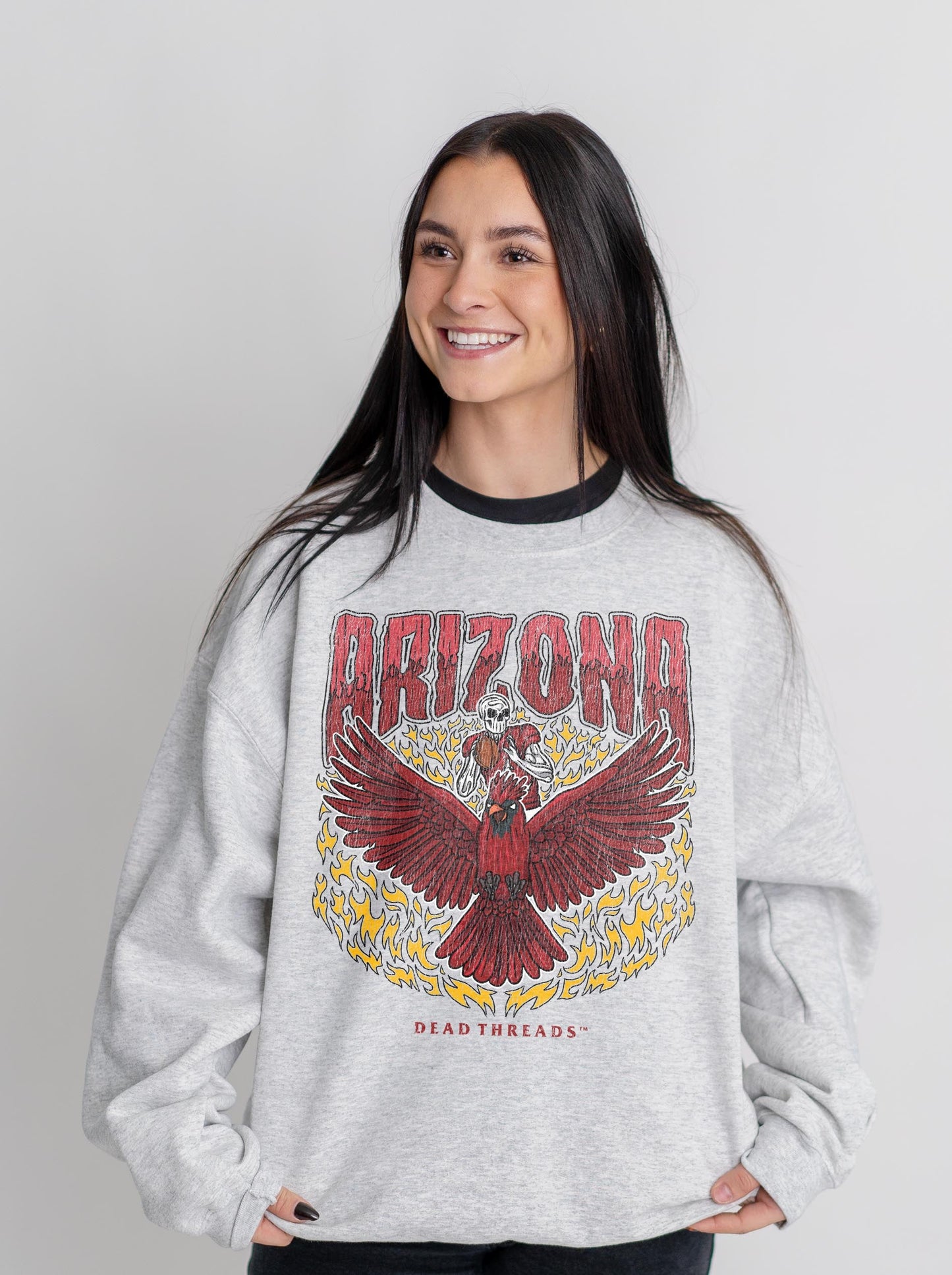 ARIZONA FOOTBALL CREWNECK SWEATSHIRT – Sweatshirt – Dead Threads Apparel