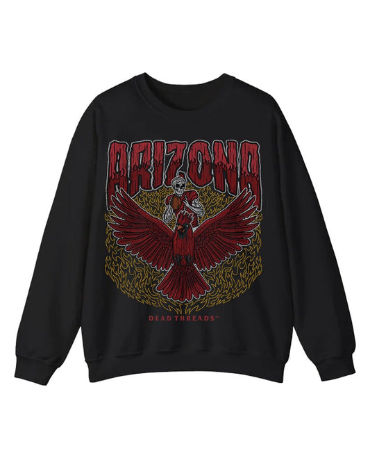 ARIZONA FOOTBALL CREWNECK SWEATSHIRT – Sweatshirt – Dead Threads Apparel