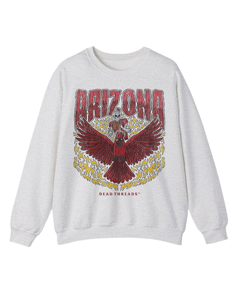 ARIZONA FOOTBALL CREWNECK SWEATSHIRT – Sweatshirt – Dead Threads Apparel