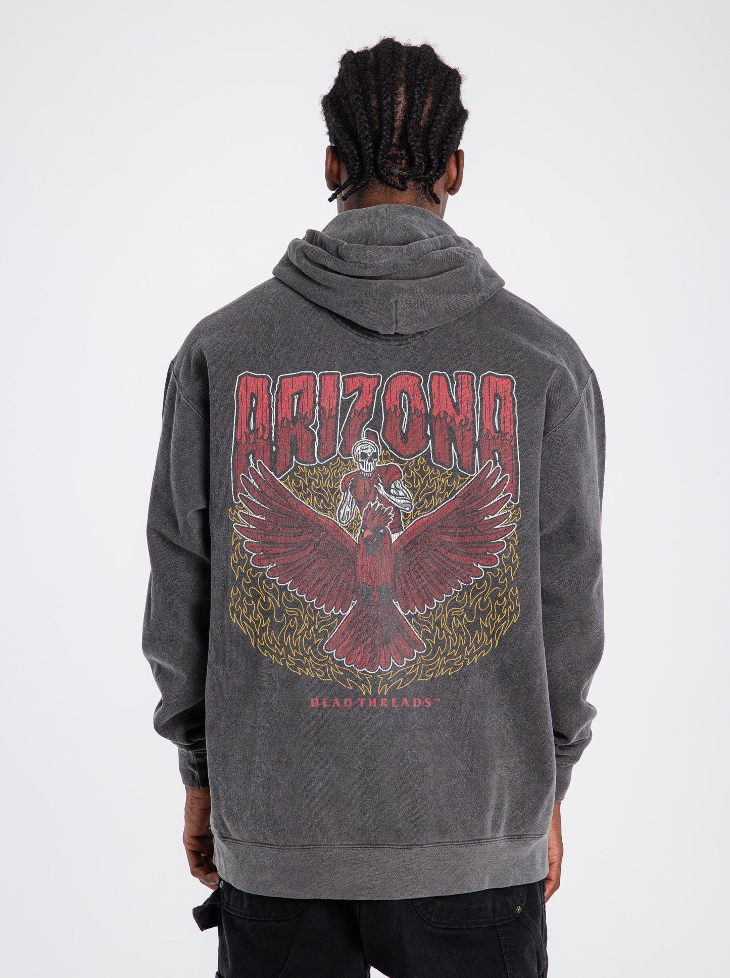 ARIZONA FOOTBALL - “DT ESSENTIAL" HOODIE – Hoodie – Dead Threads Apparel