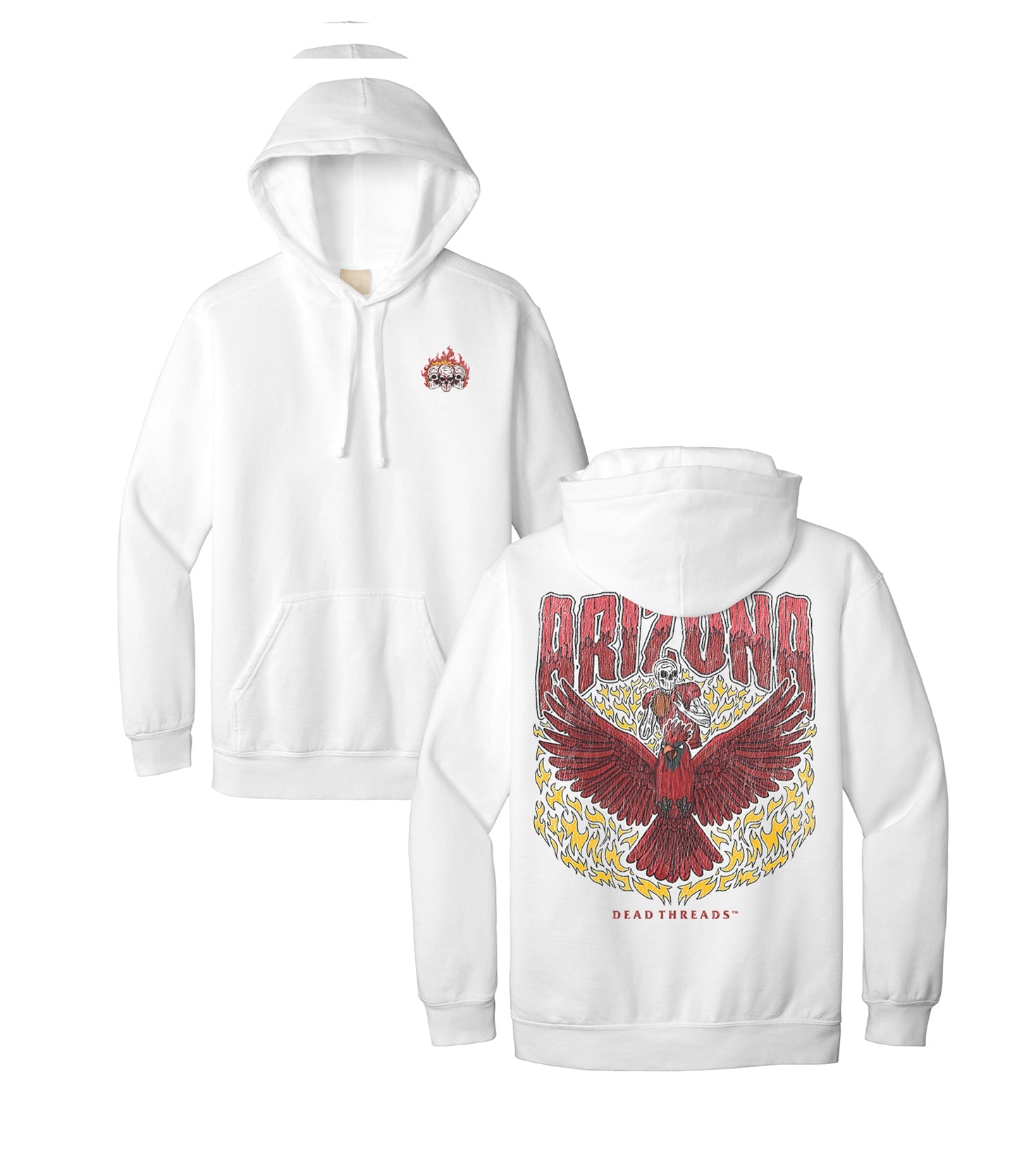ARIZONA FOOTBALL - HOODIE – Hoodie – Dead Threads Apparel